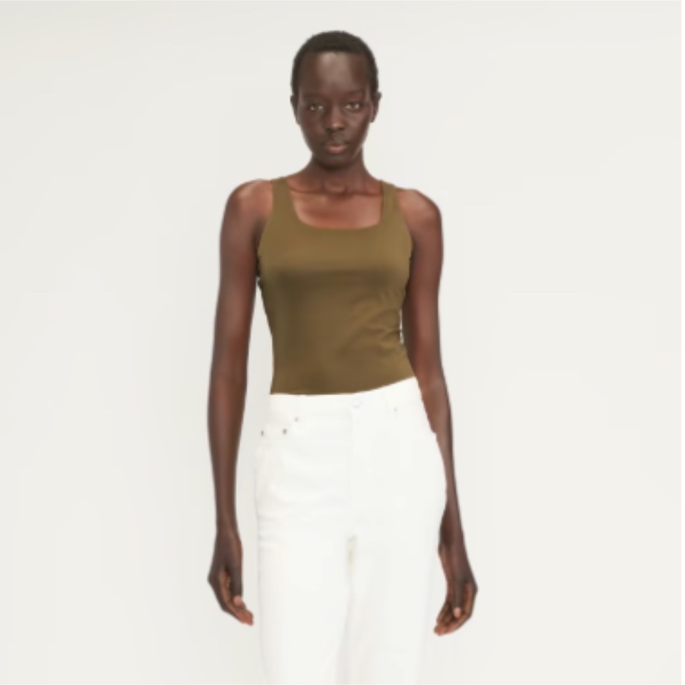 The Supima Sleevelesss Top, Everlane
